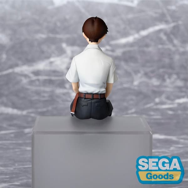 Rebuild of Evangelion Shinji Ikari PM Perching figure 14cm