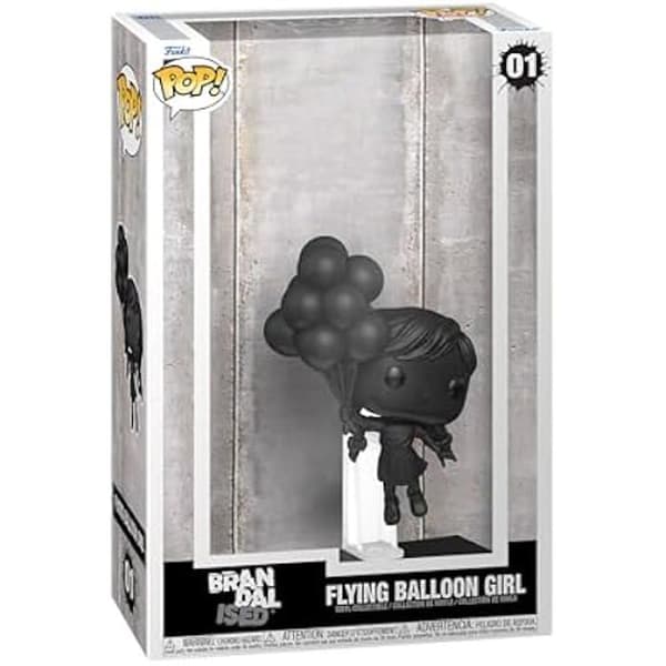 Figurine Funko Pop! Konstomslag - Brandalised - Ballong Silhuett - 9,5 cm - Kvalitetsvinyl - Idealisk Gåva