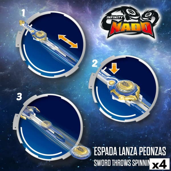 Snurra Infinity Nado (4 antal)