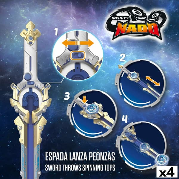 Snurretop Infinity Nado (4 enheder)