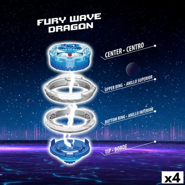 Snurretop Infinity Nado (4 enheder)