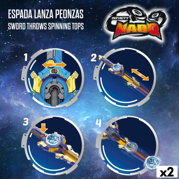 Snurra Infinity Nado (2 antal)