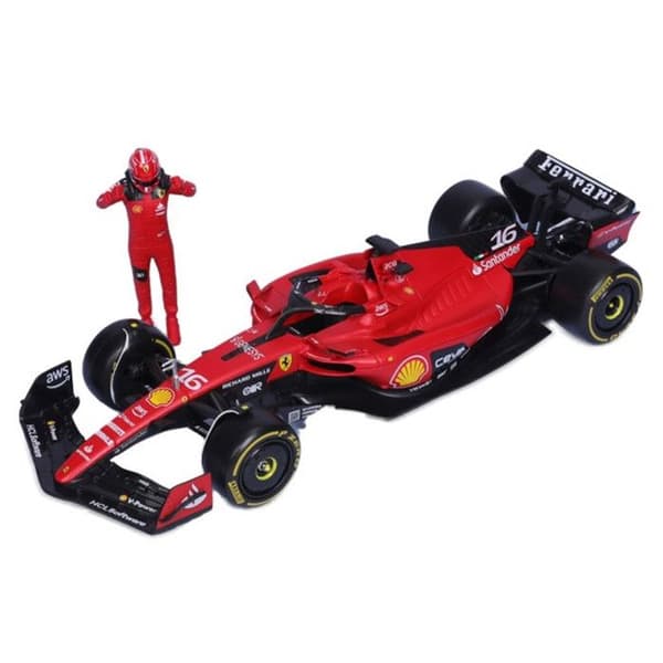 Bil 1/24 - Bburago - Ferrari SF23 - Officiell - Charles Leclerc - N°16