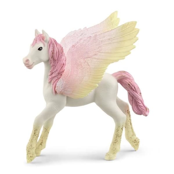 Figurin - SCHLEICH - Baby Pegasus - Bayala - Rosa man - Bevingad