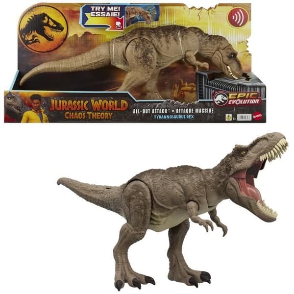 Jurassic World Tyrannosaurus nådeslös attack actionfigur HXF53