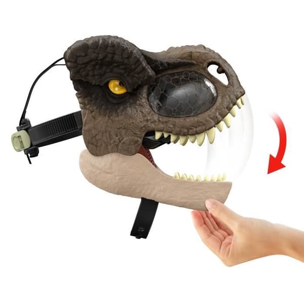 T-Rex Sound Mask Jurassic World - MATTEL Dinosauriefigurer - Från 4 år