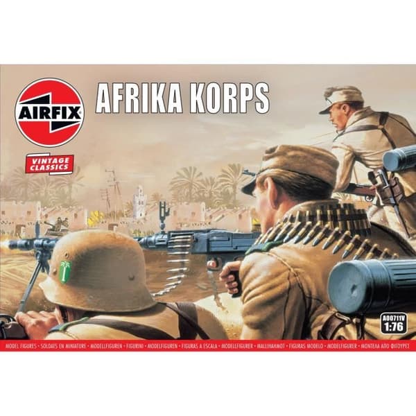 Airfix Vintage Classics - WWII Afrika Corps 1:76 Gul
