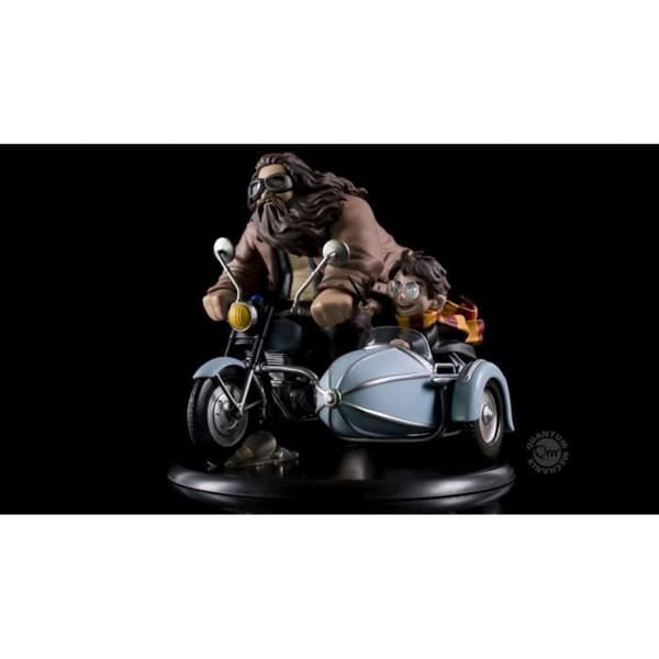 Harry Potter och Rubeus Hagrid Figur - Quantum Mechanix - Diorama Q-Fig MAX 15 cm