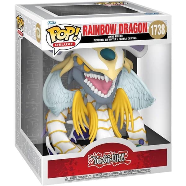 Figur föreställande Funko Pop! N°1738 - Yu-gi-oh! - Regnbågsdrake
