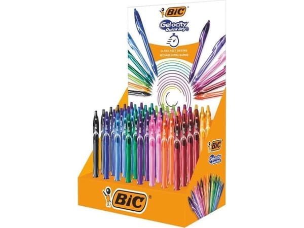 Bic geelikynä Gel-ocity quick dry mix (48kpl)