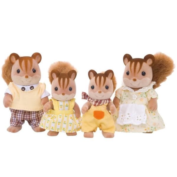 Röda ekorrfamiljen - SYLVANISKA FAMILJER - Miniatyrkaraktär - Blandat - Från 3 år