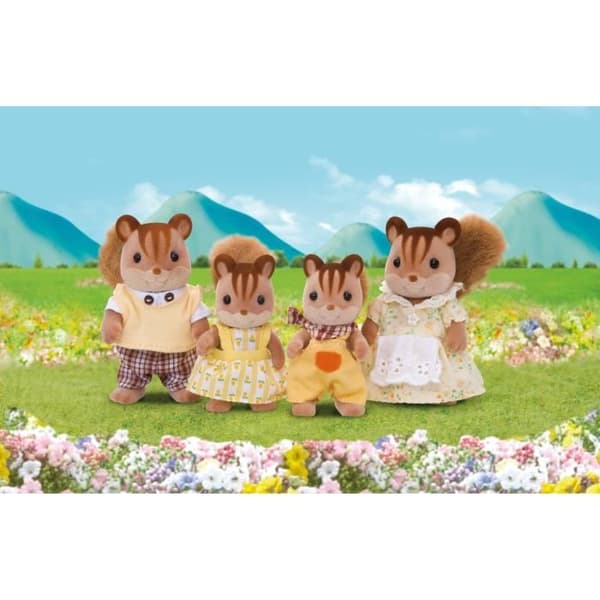 Röda ekorrfamiljen - SYLVANISKA FAMILJER - Miniatyrkaraktär - Blandat - Från 3 år