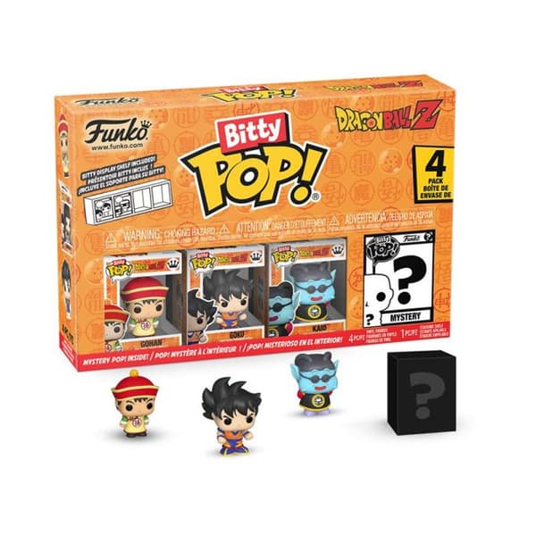 Pack 4 Figurer Funko Bitty Pop Dragon Ball Z Gohan