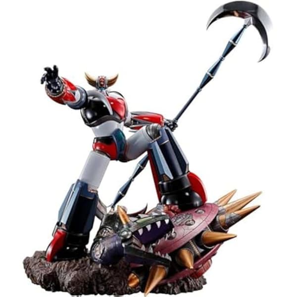 Samlarfigur - TAMASHII NATIONS - UFO Robo Grendizer - Metallisk Finish - Stöd ingår - Blandat