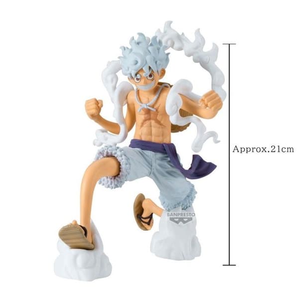 Figurine One Piece - Luffy Gear 5 Grandista 21 cm