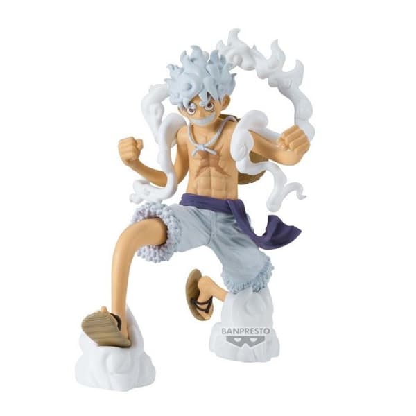 Figurine One Piece - Luffy Gear 5 Grandista 21 cm