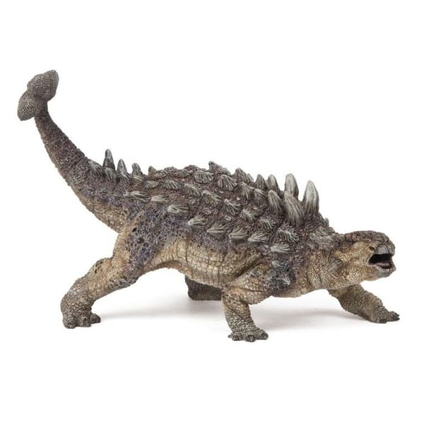 Ankylosaurus figurin - PAPO - DINOSAURS - Stimulerar fantasin - För barn från 3 år