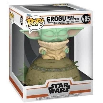 Funko POP! Deluxe: Mandalorian- The Child Using the Force (SFX)