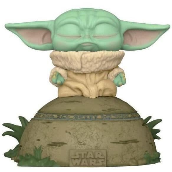 Funko POP! Deluxe: Mandalorian- The Child Using the Force (SFX)