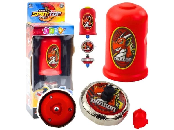 Lentävä lohikäärme punainen kiekonheittosarja LEAN Toys