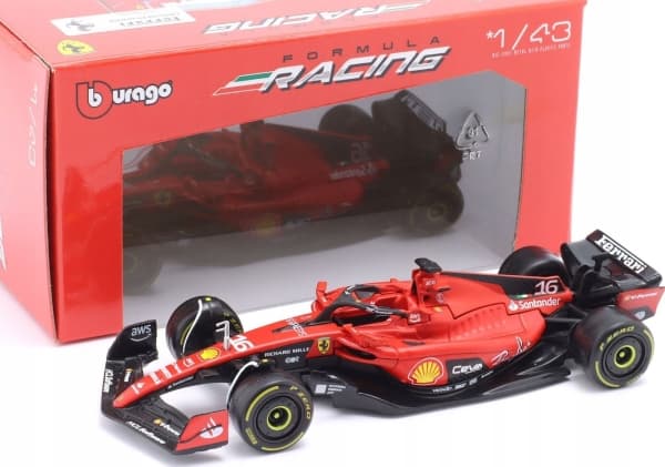 Bburago Ferrari Racing 2023 sesong #16 Leclerc BBURAGO