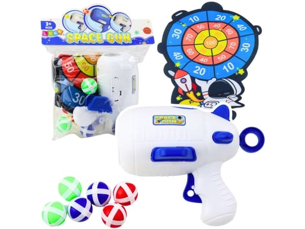 Space Shotgun Target Game Gun Kardborrekulor för hagelgevär