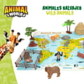 Miniatyrbild 3 av 7: Animal figures Colorbaby 19 Pieces Jungle Plastic 14 x 6 x 5 cm (6 Units)