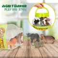 Miniatyrbild 6 av 7: Animal figures Colorbaby 19 Pieces Jungle Plastic 14 x 6 x 5 cm (6 Units)