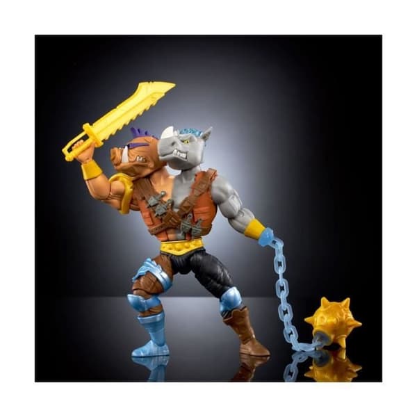 Mattel - Mästarna i Universum MOTU x TMNT: Sköldpaddorna från Grayskull - Deluxe Figur 2Bopsteady 14 cm