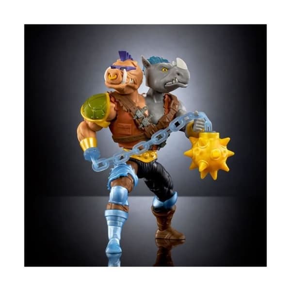 Mattel - Mästarna i Universum MOTU x TMNT: Sköldpaddorna från Grayskull - Deluxe Figur 2Bopsteady 14 cm