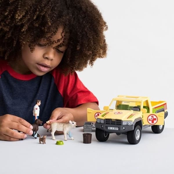 Figurine Besök veterinären på gården - Schleich 42503 Farm World - Från 3 år gammal