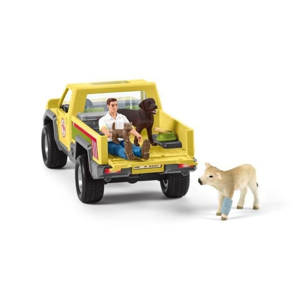 Figurine Besök veterinären på gården - Schleich 42503 Farm World - Från 3 år gammal