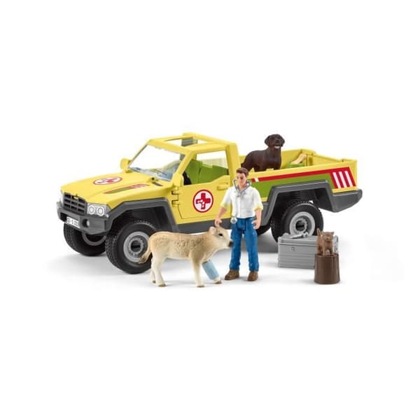 Figurine Besök veterinären på gården - Schleich 42503 Farm World - Från 3 år gammal