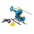 Pikkukuva 4 / 6: Ilmahyökkäys, Schleich-setti, jossa on 1 helikopteri, 1 ihmishahmo ja 1 tapejara-dinosaurus, lelusetti