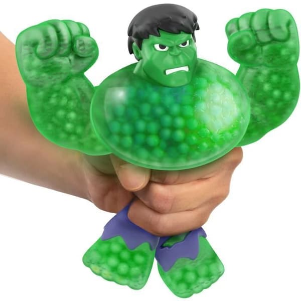 Hulk S3 -figuuri - MOOSE TOYS - 11 cm - Goo Jit Zu Marvel - Vihreä ja sininen
