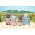 Miniatyrbillede 2 af 4: SYLVANIAN FAMILIES - Perserkatfamilie - 4 poserbare og påklædte figurer - Til børn fra 3 år