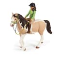 Miniatyrbild 6 av 6: Sarahs campingäventyr, Schleich-box med 23 delar inklusive 1 Schleich-häst och 1 figur, figurbox