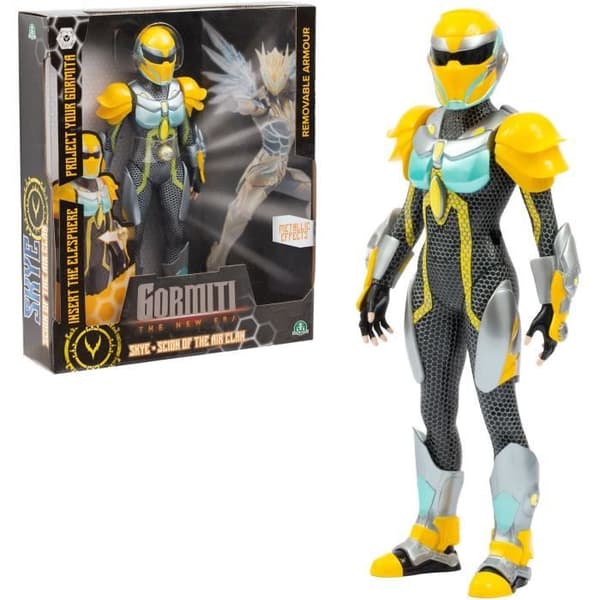 Ledad figur - GORMITI - Scion med luftprojektor - Skye - 27 cm - från 4 år - GRV052