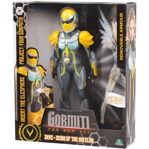 Ledad figur - GORMITI - Scion med luftprojektor - Skye - 27 cm - från 4 år - GRV052