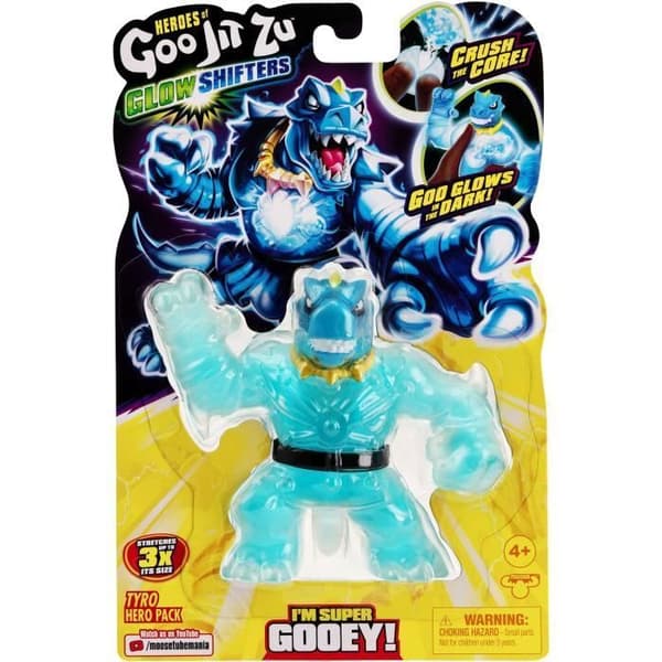 11 cm Glow Shifters-figurer - MOOSE TOYS - GOO JIT ZU Säsong 5 - För barn från 4 år - 2 års garanti