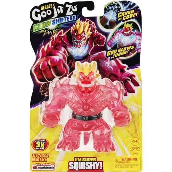 11 cm Glow Shifters-figurer - MOOSE TOYS - GOO JIT ZU Säsong 5 - För barn från 4 år - 2 års garanti