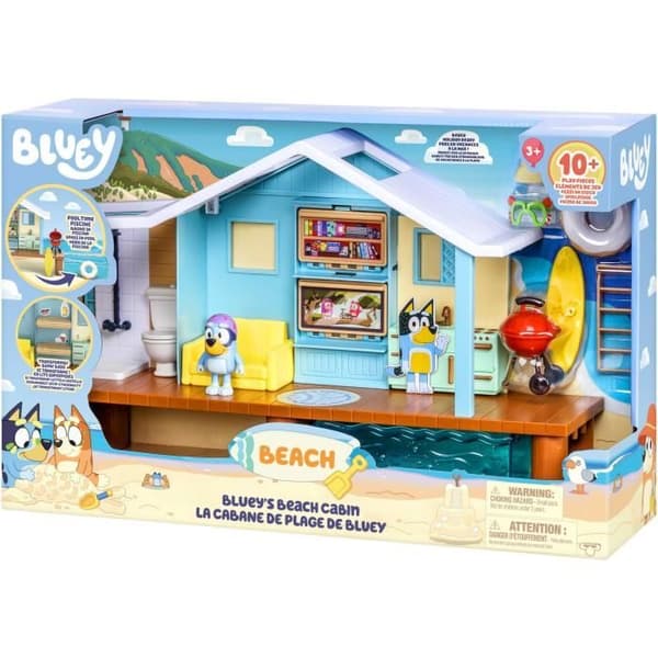 Blueys strandstuga - BLUEY - Lekset med exklusiv figur och mer än 10 tillbehör