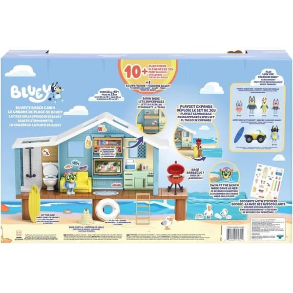 Blueys strandstuga - BLUEY - Lekset med exklusiv figur och mer än 10 tillbehör