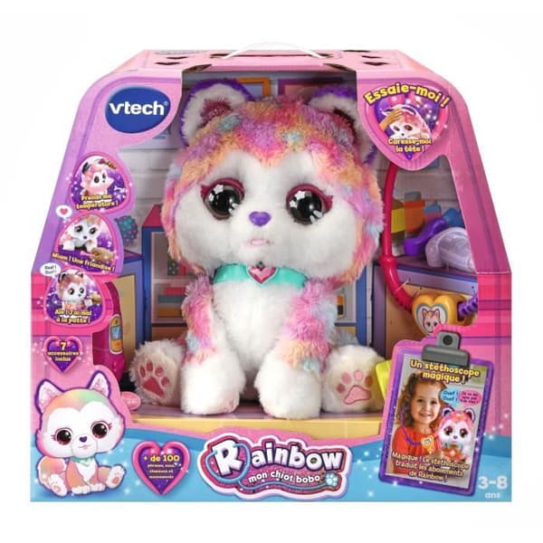 VTECH - Regnbåge, min Bobo-valp