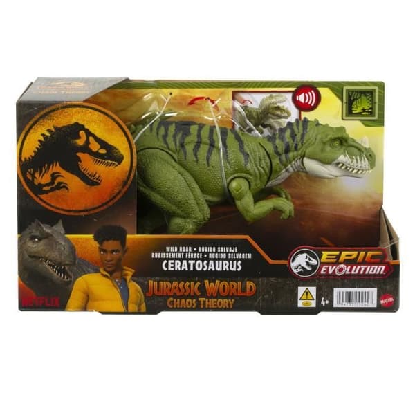 Jurassic World - Ceratosaurus Ferocious Roar - HTK74 Ledad Figur
