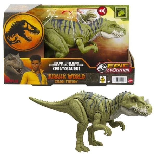 Jurassic World - Ceratosaurus Ferocious Roar - HTK74 Ledad Figur