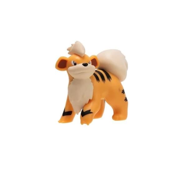 8 Battle Bandai-figurer - Pokémon - Pikachu, Evoli, Dratatin, Tegepi, Caninos, Mimiqui, Raichu och Brutalé