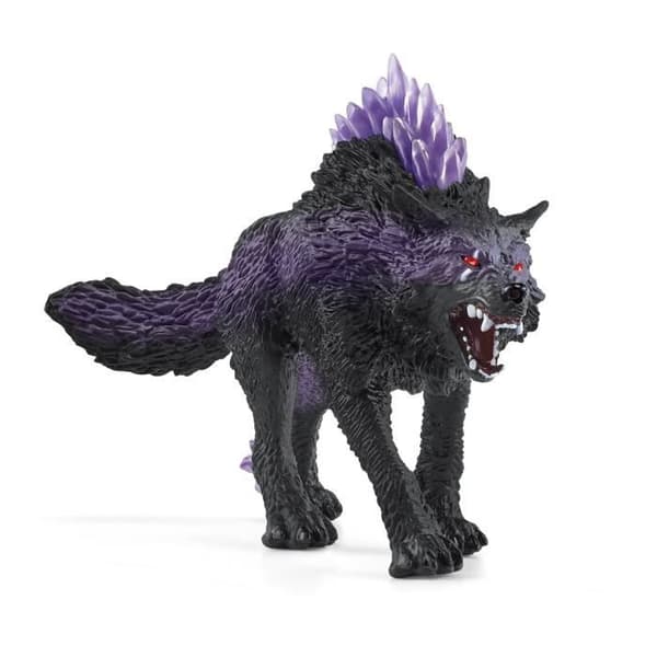 SCHLEICH Eldrador 42554 Dark Wolf Figur - Lila - 14,5 x 5,5 x 9 cm