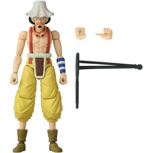 Anime Heroes-figur - Bandai - One Piece - Usopp - 17 cm