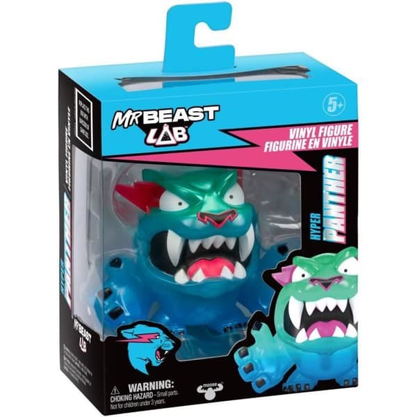 Vinylfigur - MOOSE TOYS - Panther Camo Mr. Beast Lab - 8,8 cm, Samling